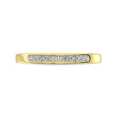 14K Yellow Gold 3/4 Ct.Tw. Diamond Ladies Machine Band